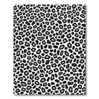 Monochromatic Leopard Spot Pattern Rug