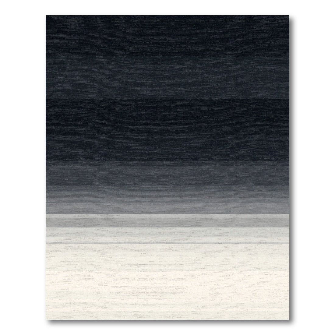Monochromatic Horizontal Pixel Gradient Rug