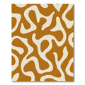 Earthy Organic Wavy Abstract Rug