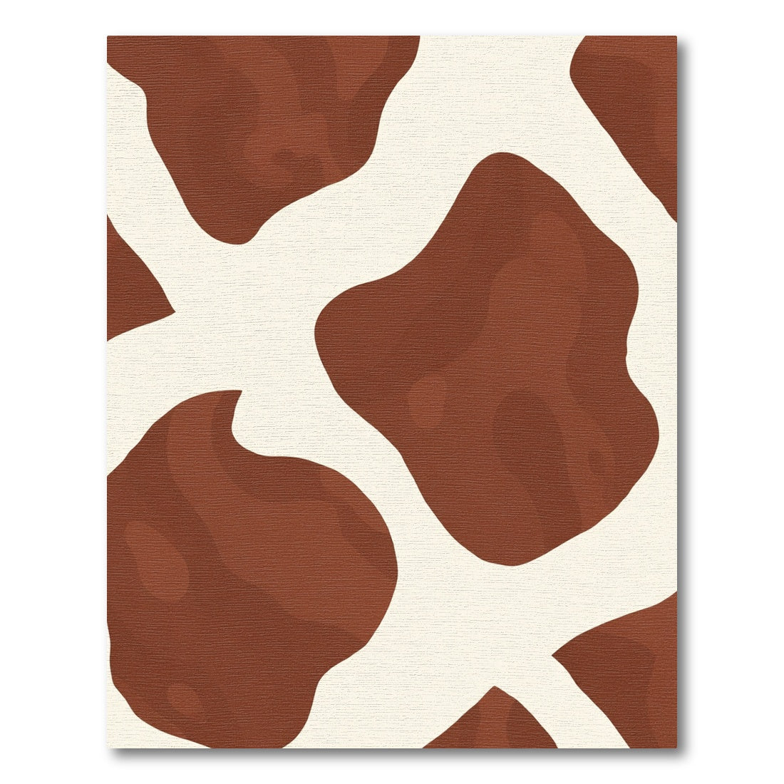 Brown Ivory Organic Spots Rug