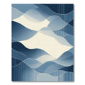 Oceanic Serenity Calm Curves Rug