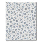 Soft Gray Spotty Spots Rug