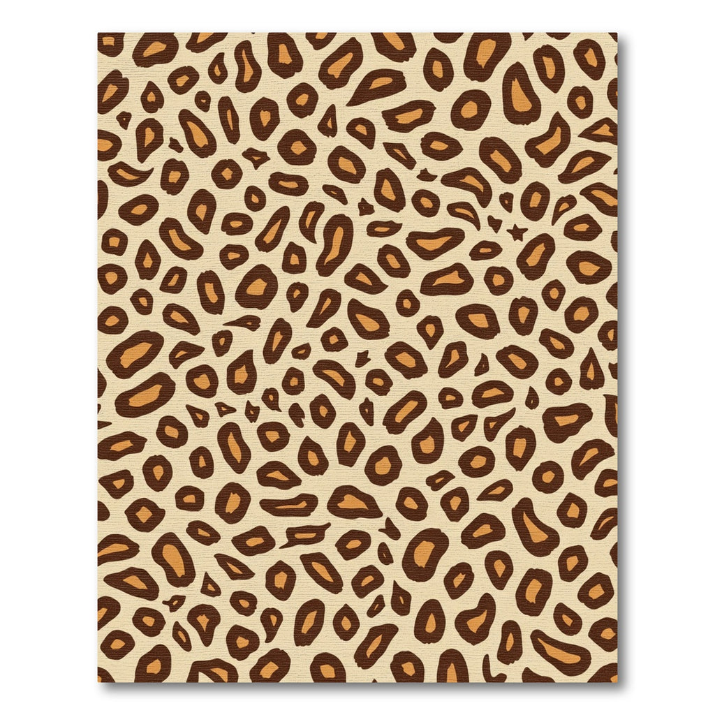 Classic Leopard Spot Texture Rug