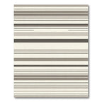 Neutral Tones Horizontal Stripe Rug