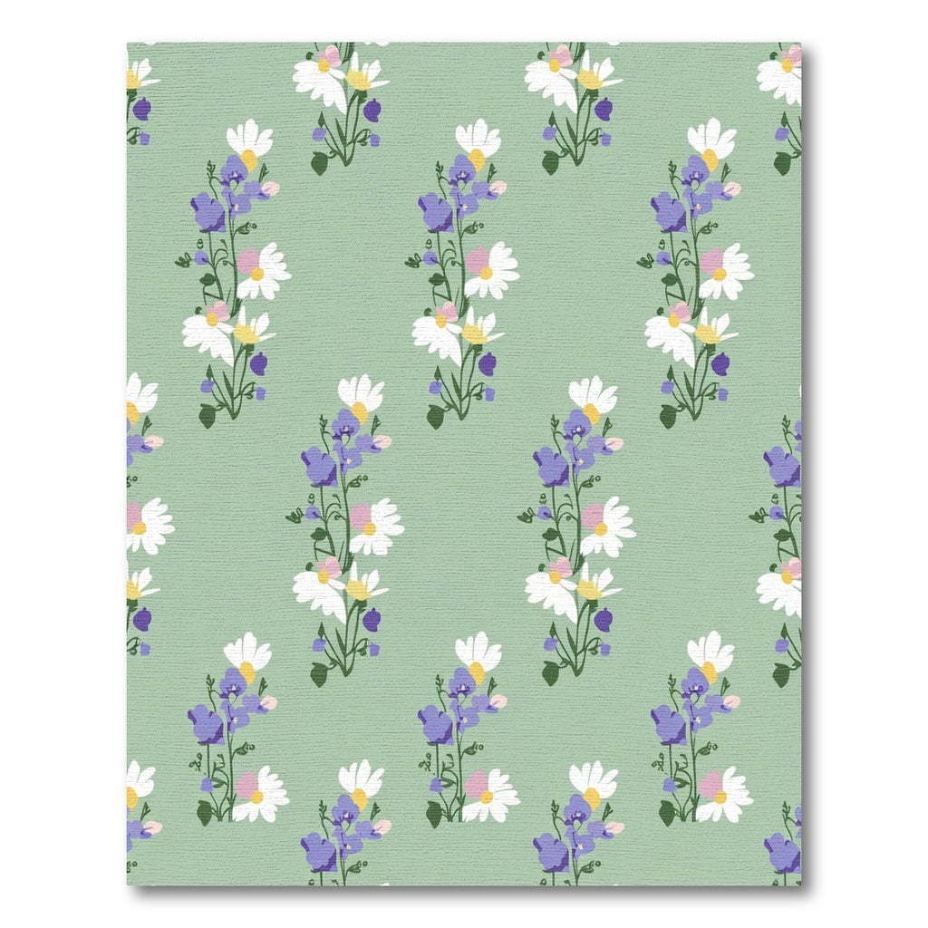 Sweet Daisy Bluebell Meadow Rug