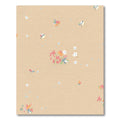 Whimsical Coral Floral Birds Delight Rug