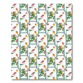 Chinoiserie Pink Yellow Bird Garden Rug