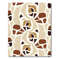 Earthy Abstract Floral Forms Rug