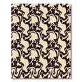 Cream Dark Organic Flow Rug