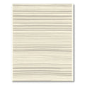 Subtle Beige Horizontal Stripe Rug