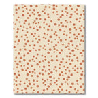 Terra Cotta Polka Dot Meadow Rug