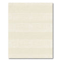 Cream Striped Halftone Dot Rug