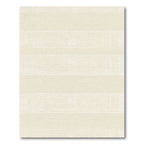 Cream Striped Halftone Dot Rug