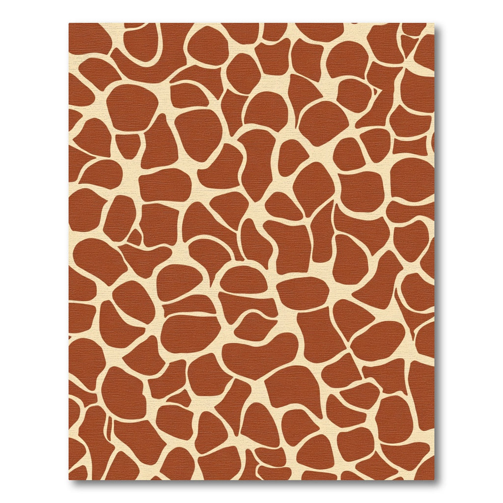 Safari Tan Brown Irregular Shapes Rug