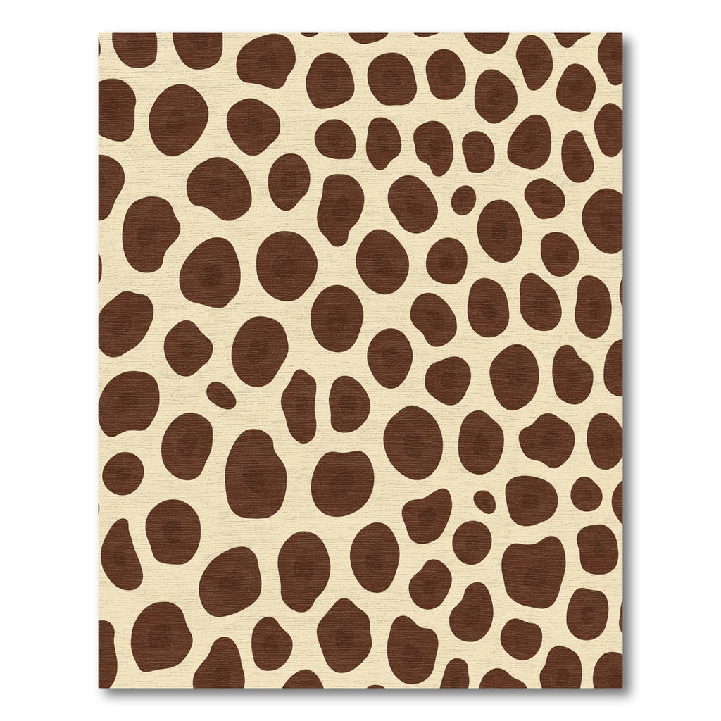 Brown Spots On Creamy Background Rug