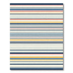 Nautical Stripes Wide Variety Rug