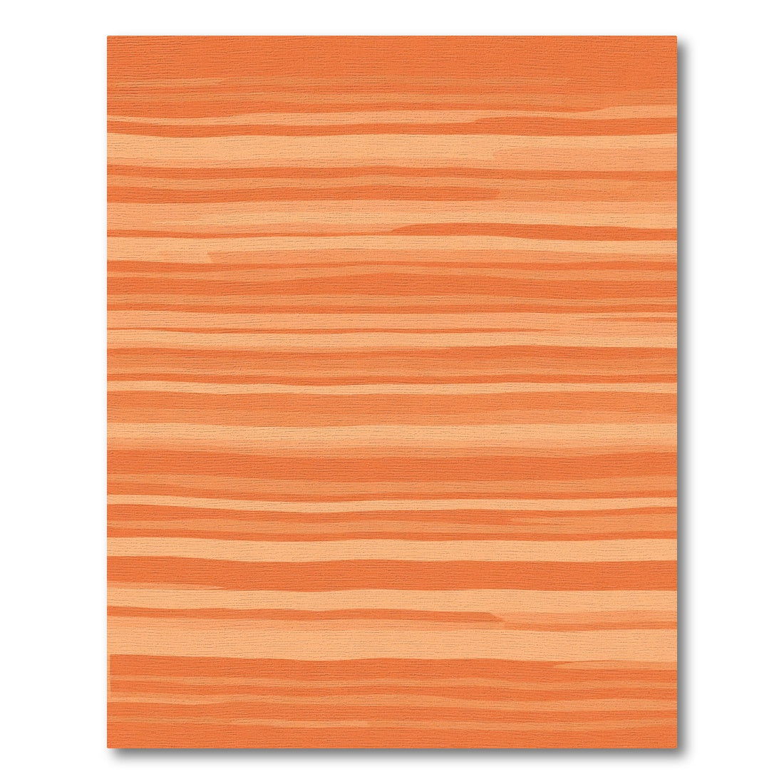 Amber Gradient Horizontal Stripe Rug