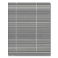 Modern Gray Subtle Stripe Rug