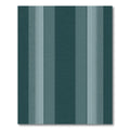 Deep Teal Vertical Stripe Rug