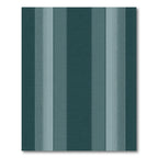 Deep Teal Vertical Stripe Rug