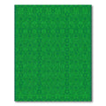 Emerald Green Contemporary Intricate Repeating Rug