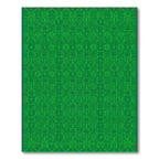 Emerald Green Contemporary Intricate Repeating Rug