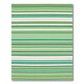 Mint Green Multi Stripe Rug
