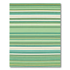 Mint Green Multi Stripe Rug