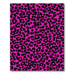 Playful Pink Leopard Scatter Rug