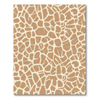 Safari Giraffe Print Texture Rug