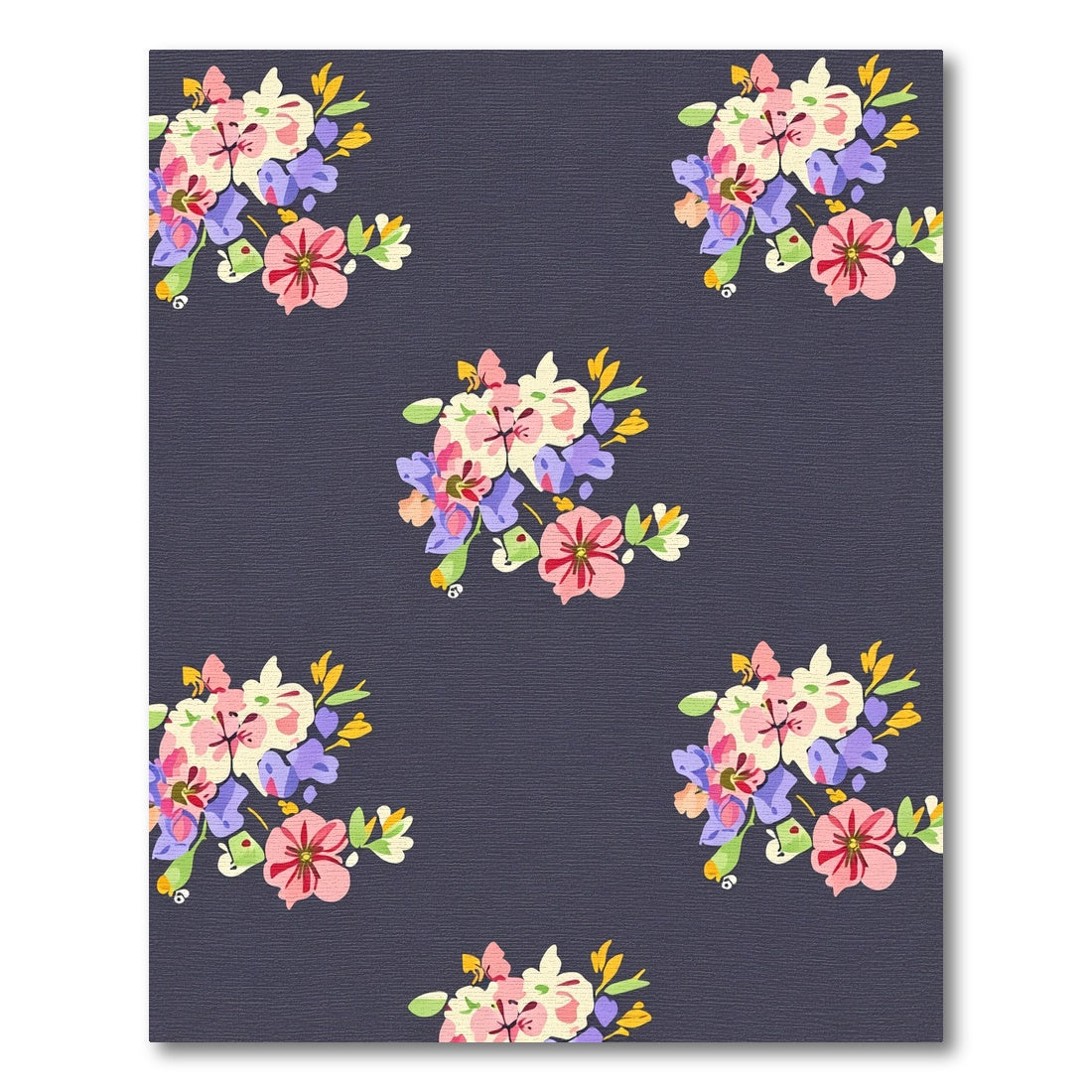 Charming Multicolor Floral Medley Rug