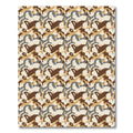 Desert Camouflage Organic Shape Rug