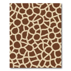 Brown Cream Organic Patchwork Rug