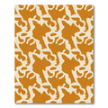 Terracotta Cream Organic Flow Rug