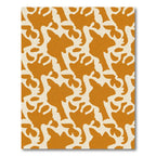 Terracotta Cream Organic Flow Rug