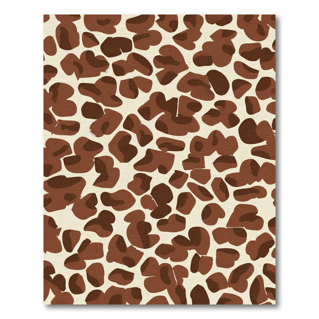 Brown Spotted Abstract Spots Rug