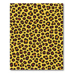 Radiant Yellow Leopard Spots Rug
