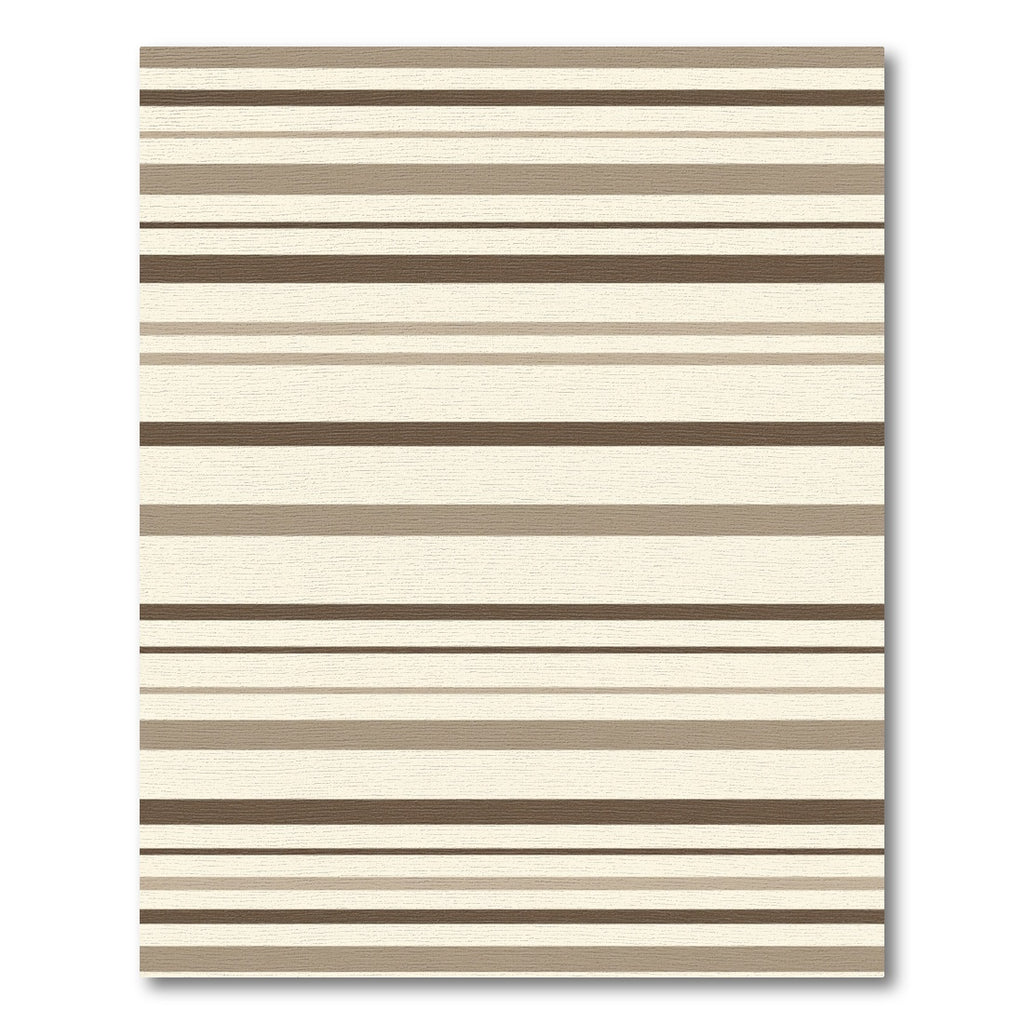 Subtle Horizontal Lines Neutral Tone Rug