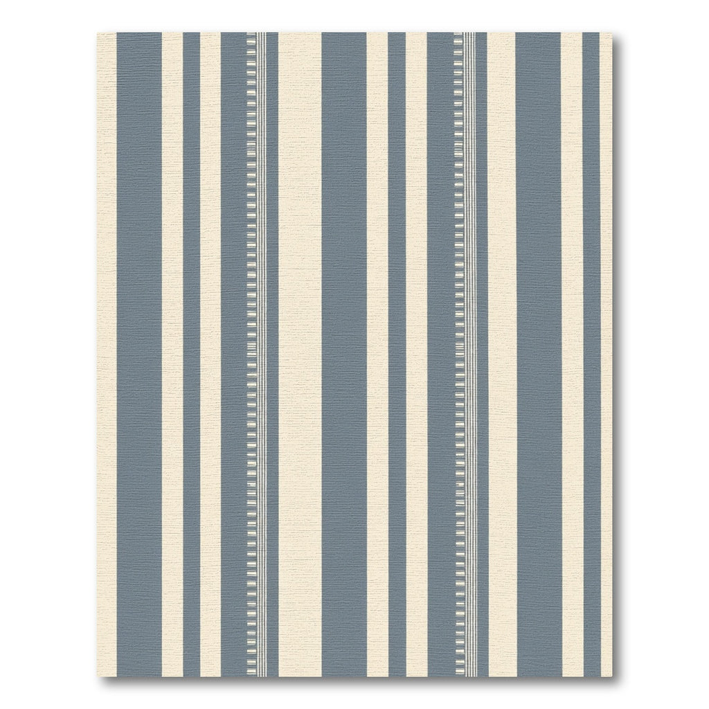 Gray Beige Wide Stripe Detail Rug