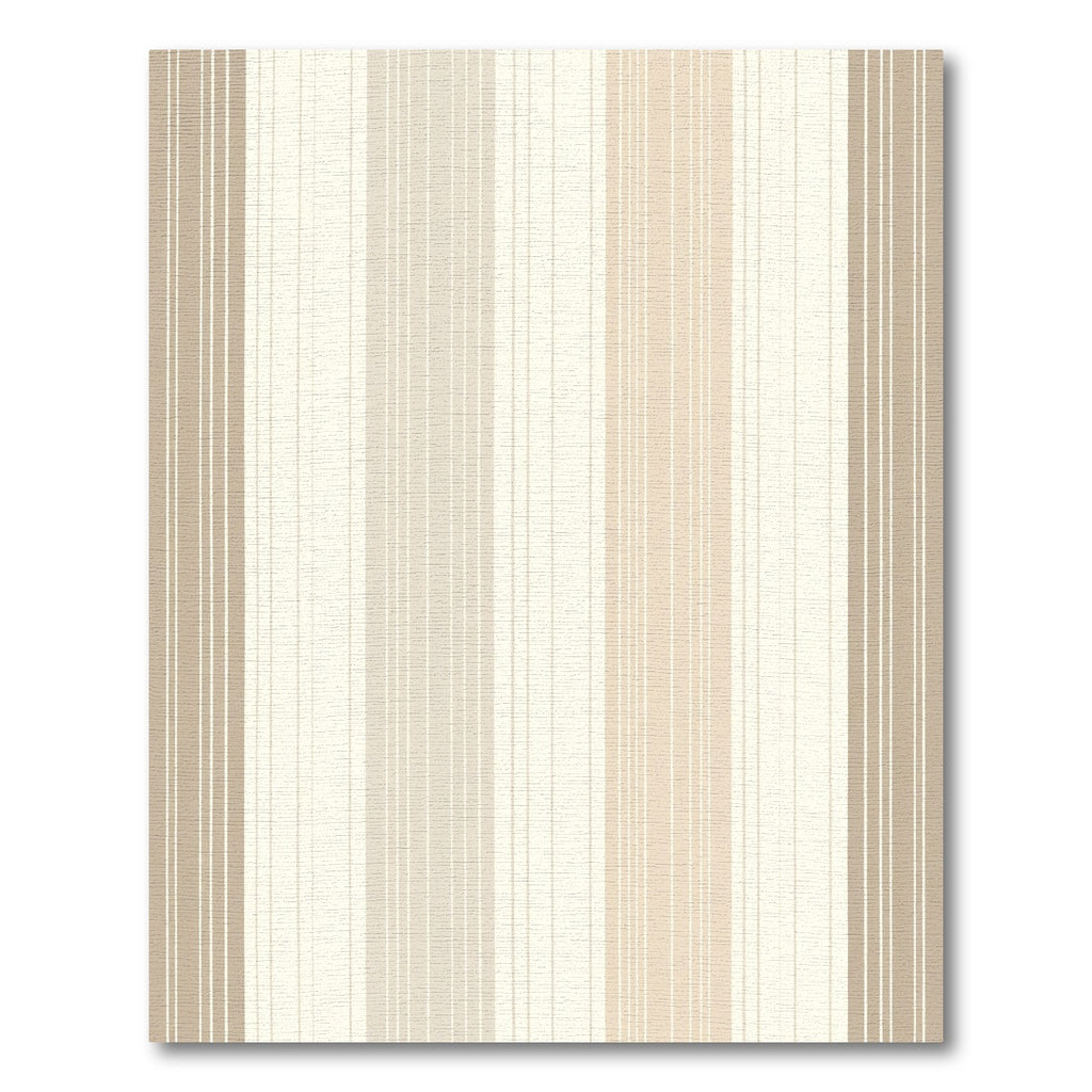 Earthy Tone Vertical Stripe Collection Rug
