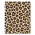 Bold Cream Leopard Spots Rug