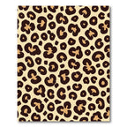 Bold Cream Leopard Spots Rug
