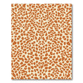 Ginger Splotch Leopard Texture Rug