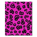 Bold Hot Pink Leopard Spots Rug
