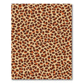 Earthy Leopard Spot Imprint Rug