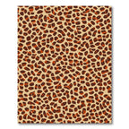 Earthy Leopard Spot Imprint Rug