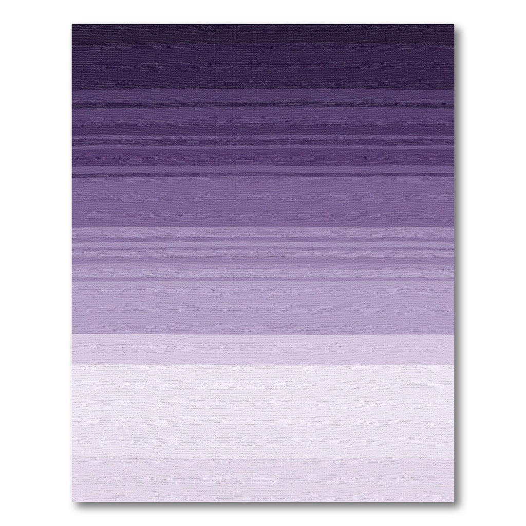 Amethyst Ombre Horizontal Stripe Rug