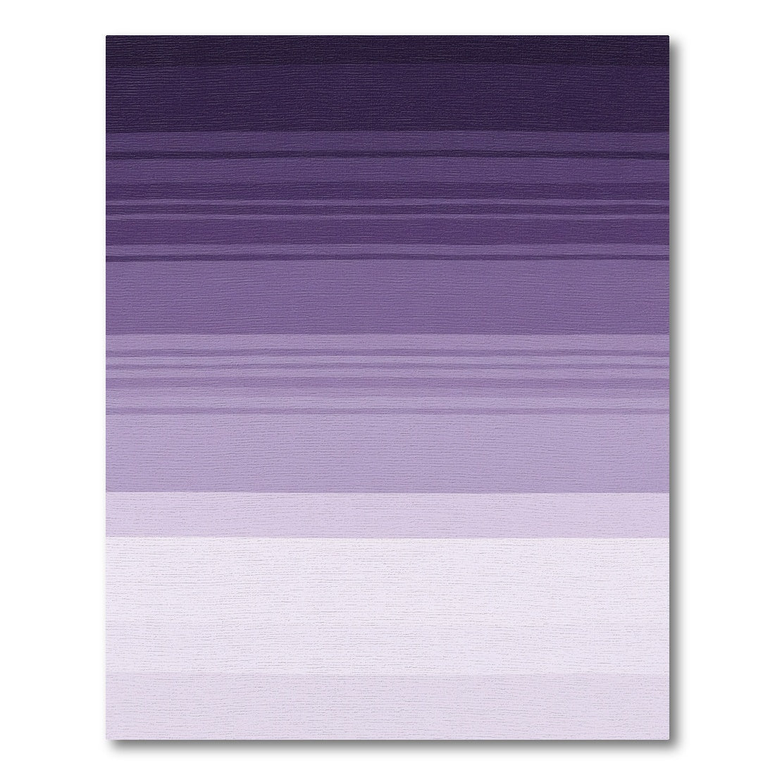 Amethyst Ombre Horizontal Stripe Rug
