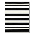 Monochromatic Linear Bands With Accents Rug