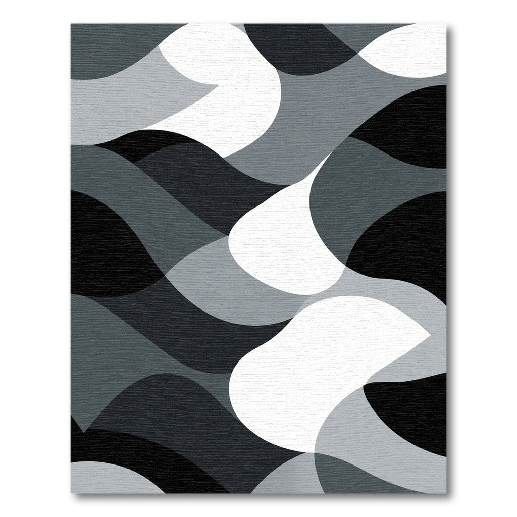 Monochromatic Abstract Wave Flow Rug